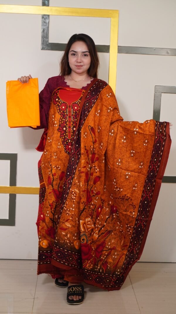 Orange three Piece – SAJBOZ