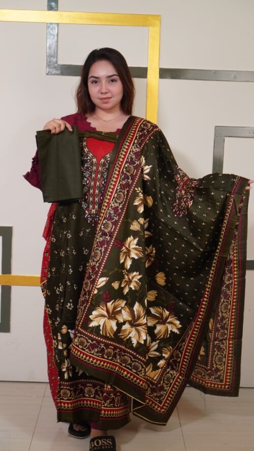 Dark Green three Piece - SAJBOZ