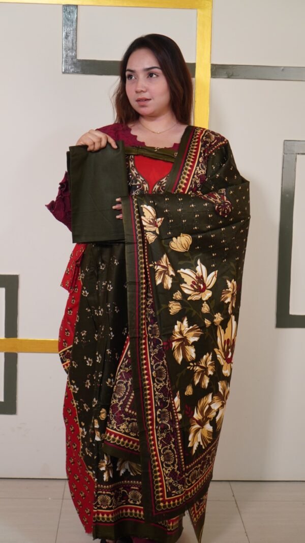 Dark Green three Piece - SAJBOZ